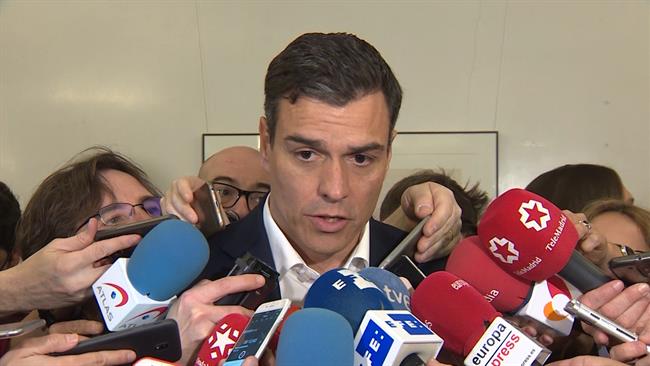 Pedro Sánchez declara sobre la postura de Ciudadanos frente a Cifuentes | EUROPA PRESS ep pedro sanchez declarala posturaciudadanos frentecifuentes