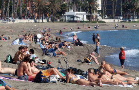 ep playas de malaga en una imagen de archivo