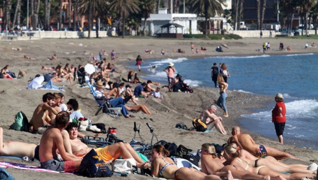 ep playas de malaga en una imagen de archivo