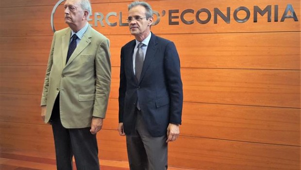 ep presidentcercle deconomia juan jose brugera de caixabank jordi gual