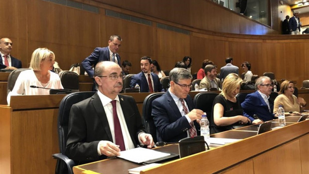 ep presidentegobiernoaragon javier lamban enprimera sesiondebateinvestidura