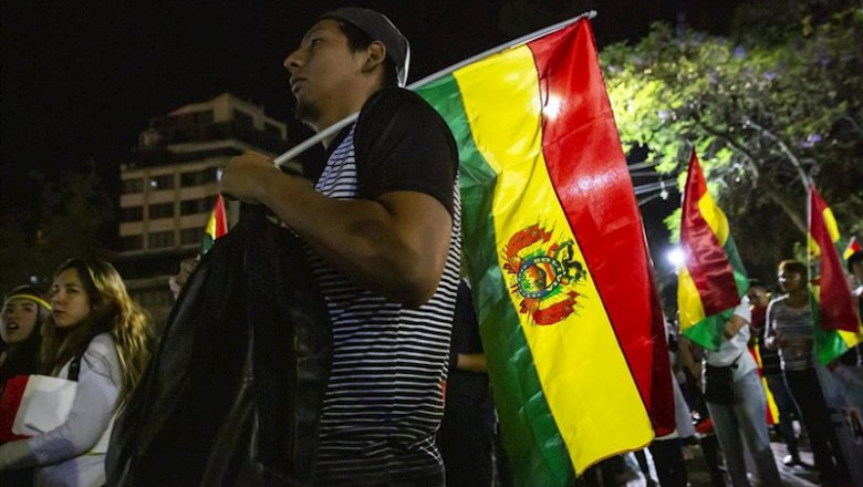 Protesta en Cochabamba tras las elecciones de 2019 | Natan Dvir - Archivo ep protesta en cochabamba tras las elecciones de 2019