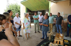ep visita de la directora general de produccion agricola y ganadera de la conselleria de agua