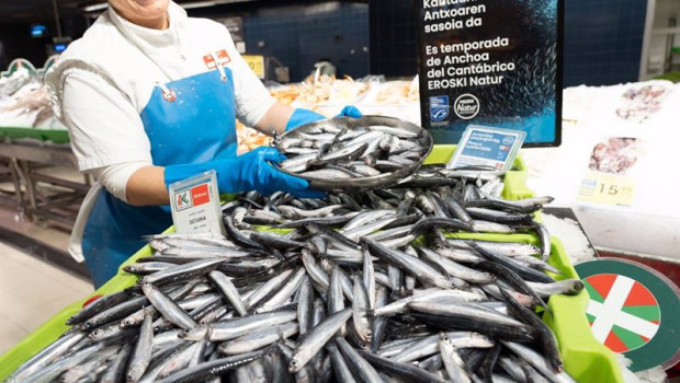 ep anchoas en una pescaderia de eroski