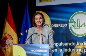 ep archivo   la ministra de industria comercio y turismo reyes maroto en la inauguracion del iv