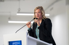 ep archivo   la presidenta de la distribucion anged matilde garcia interviene durante la clausura de