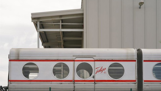 ep archivo   tren de talgo en la planta de talgo en rivabellosa alava