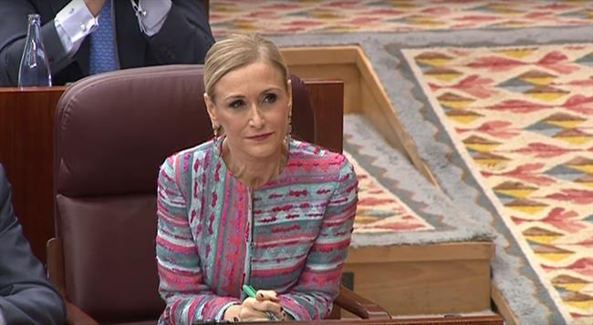 Cristina Cifuentes declara en el pleno del Máster | EUROPA PRESS ep cristina cifuentes declaraplenomaster