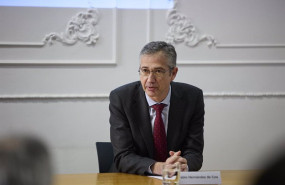 ep el gobernador del banco de espana pablo hernandez de cos a 18 de enero de 2022 en madrid espana