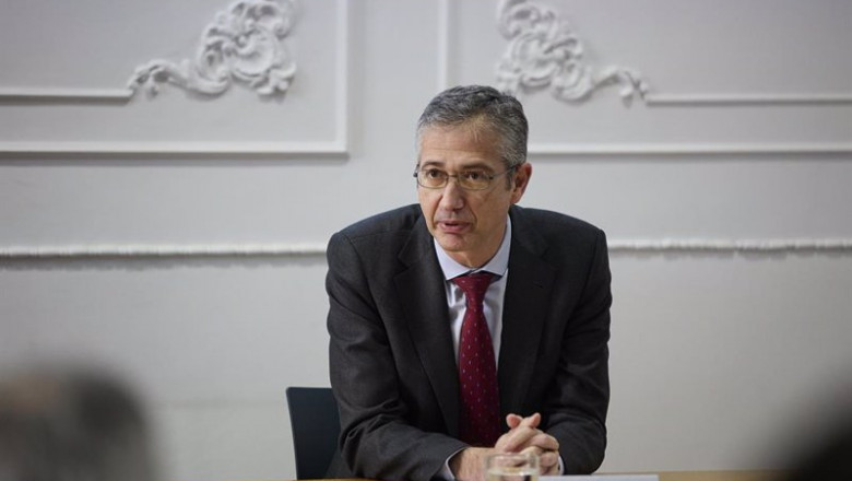 ep el gobernador del banco de espana pablo hernandez de cos a 18 de enero de 2022 en madrid espana