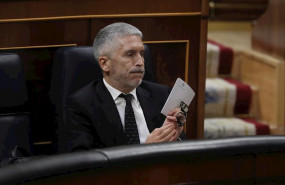 ep el ministro del interior fernando grande marlaska en el hemiciclo del congreso de los diputados