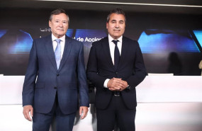 ep el nuevo ceo de indra josep maria recasens d y el presidente ejecutivo de indra angel simon