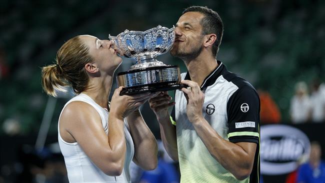 Gabriela Dabrowski Mate Pavic dobles mixto Australia | LUKE HEMER/TENNIS AUSTRALIA ep gabriela dabrowski mate pavic dobles mixto australia