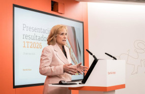 ep la consejera delegada de bankinter gloria ortiz durante la presentacion de los resultados