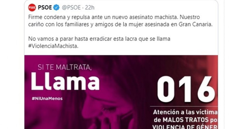 ep la diputada de podemos sofia castanon contesta en twitter a un tuit del psoe sobre violencia ep la diputada de podemos sofia castanon contesta en twitter a un tuit del psoe sobre violencia
