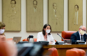 ep la ministra de industria comercio y turismo reyes maroto en una comparecencia en comision en el