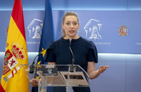 ep la portavoz del pp en el congreso ester munoz durante una rueda de prensa en el congreso de los