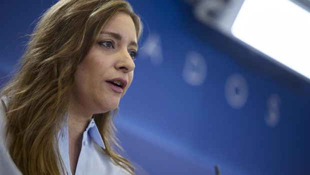 ep la portavoz del pp en el congreso ester munoz ofrece una rueda de prensa en el congreso de los