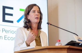 ep la presidenta de la asociacion espanola de banca aeb alejandra kindelan en el xl seminario de la