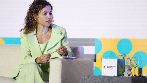 ep la secretaria de estado de turismo rosario sanchez durante la mesa redonda la transformacion