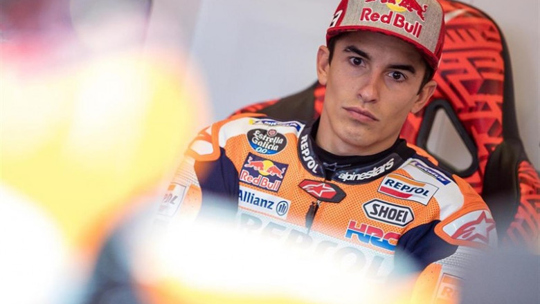 Marc Márquez en el paddock | Dominik Angerer/APA/dpa ep marc marquezpaddock
