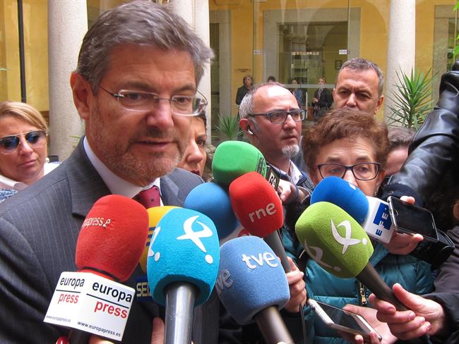 Rafael Catalá, ministro de Jusiticia | EUROPA PRESS ep rafael catala ministrojusiticia
