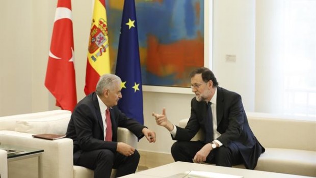 ep rajoy recibela moncloaprimer ministroturquia binali yildirim