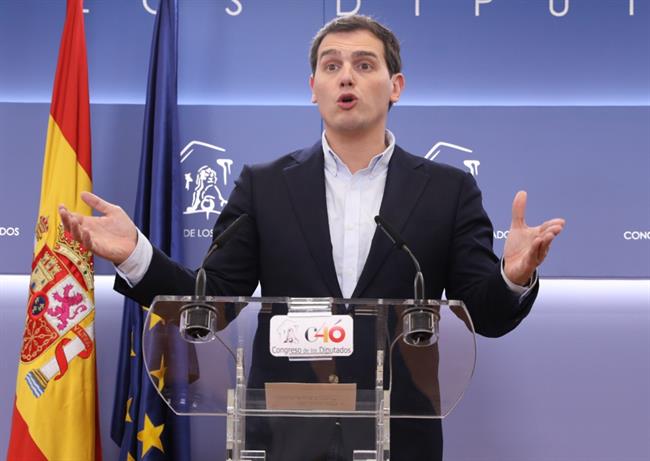 Rueda de prensa de Albert Rivera en el Congreso | EUROPA PRESS - Archivo ep ruedaprensaalbert riveracongreso 20180323191702