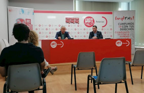 ep secreatrios de ugt pepe alvarez y javier fernandez lanero
