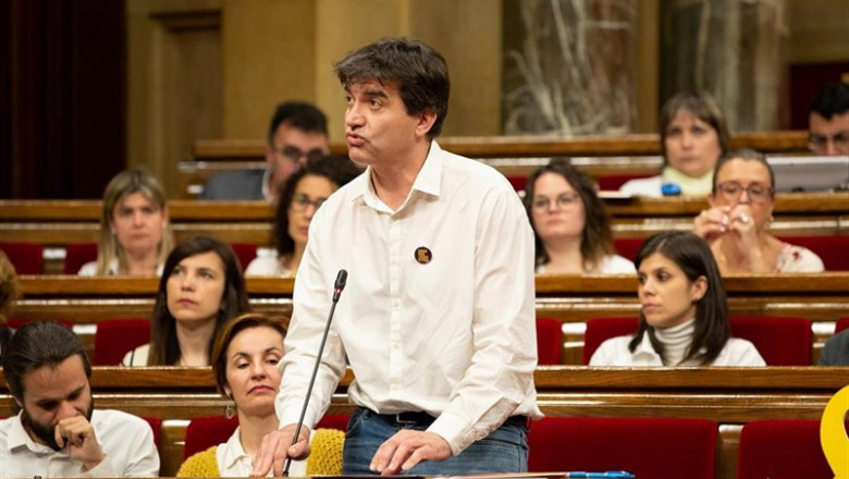 Sergi Sabria, ERC | DAVID ZORRAKINO / EUROPA PRESS ep sergi sabria erc
