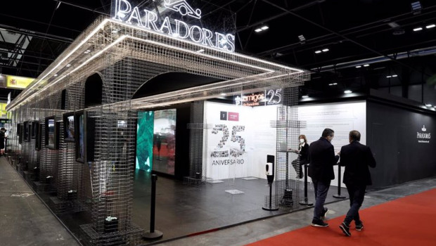 ep stand de paradores durante el segundo dia de la 42 edicion de la feria internacional del turismo