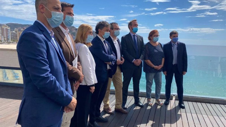Visita del secretario de Estado de Turismo, Fernando Valdés, a Benidorm. | EUROPA PRESS ep visita del secretario de estado de turismo fernando valdes a benidorm