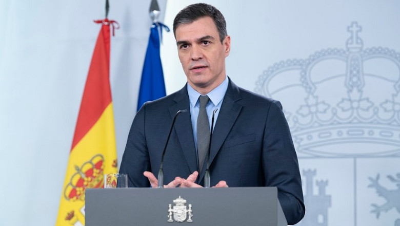 Pedro Sánchez, presidente del Gobierno | Moncloa pedro sanchez moncloa comparecencia2