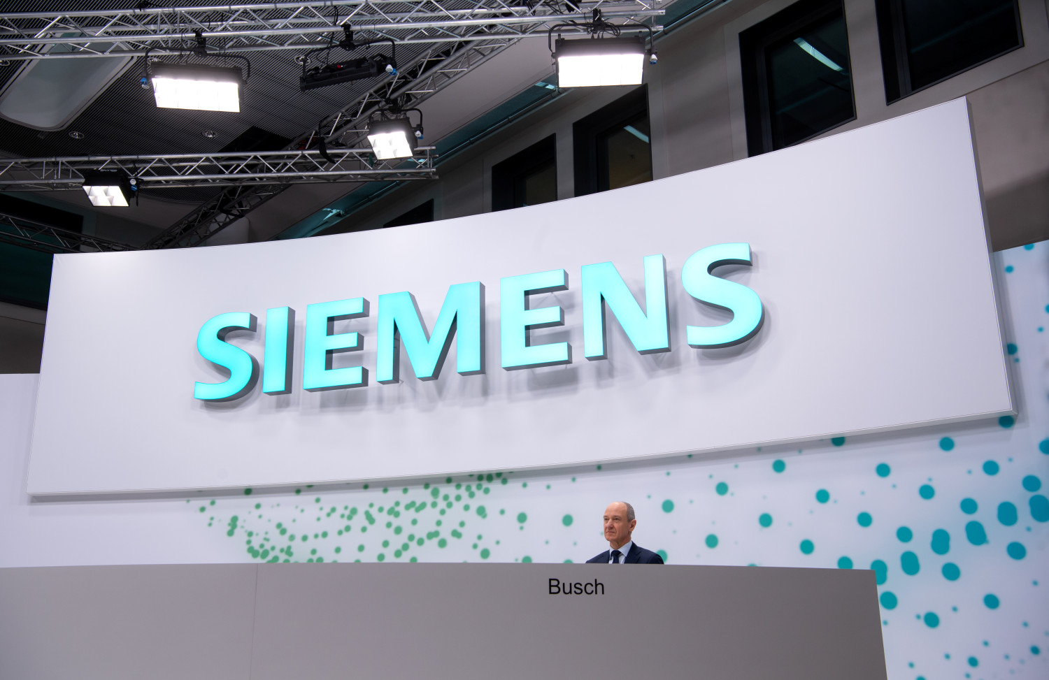 photo d archives du logo de siemens 