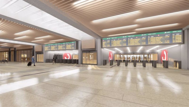 ep archivo   acceso a cercanias de la estacion madrid chamartin clara campoamor tras su remodelacion