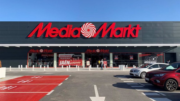 ep archivo - fachada de la tienda mediamarkt en jaen