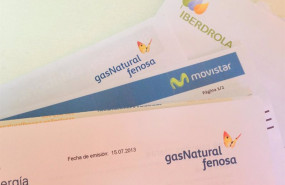 ep archivo   facturas gas natural fenosa movistar iberdrola