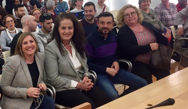 Carla Antonelli, en un acto en Cádiz | EUROPA PRESS/PSOE DE CÁDIZ ep carla antonelli enactocadiz