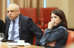 ep el diputado del psoe rafael simancas y la portavoz del partido socialista en el congreso adriana
