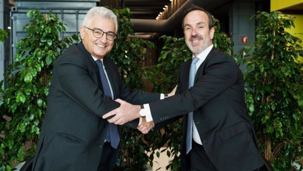 ep el director general de aecoc jose maria bonmati y el director general de fiab mauricio garcia de