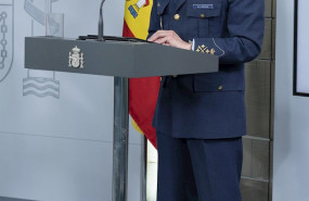 ep el jefe del estado mayor de la defensa miguel angel villarroya interviene durante la rueda de