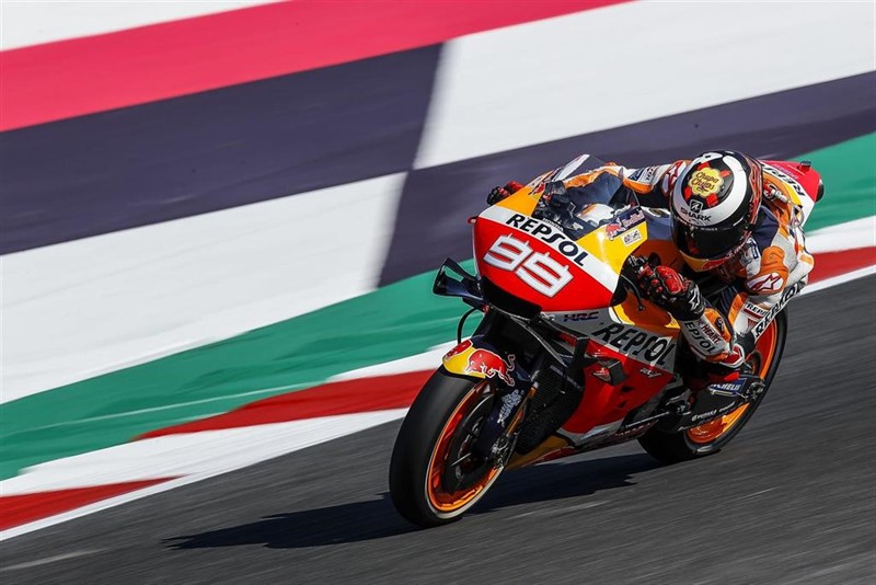 ep el piloto espanol de motogp jorge lorenzo repsol honda en el gp san marino 2019