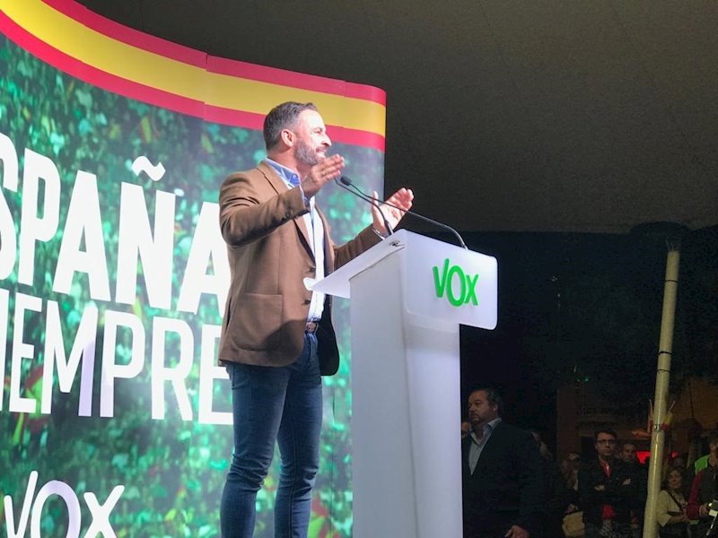 ep el presidente de vox y candidato a la presidencia del gobierno de esta formacion santiago abascal