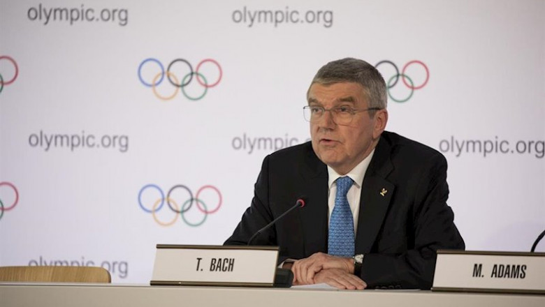 ep el presidente del comite olimpico internacional coi thomas bach ep el presidente del comite olimpico internacional coi thomas bach