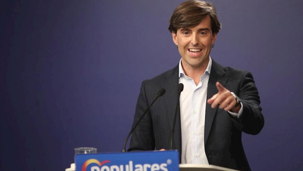 ep el vicesecretario de comunicacion del partido popular pablo montesinos durante la rueda de prensa