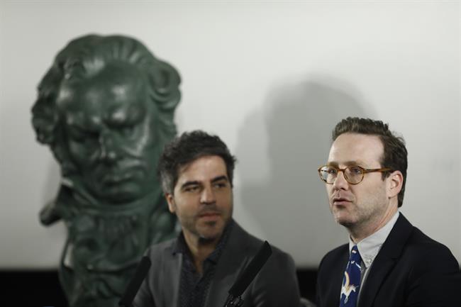 Encuentro con Joaquín Reyes y Ernesto Sevilla, presentadores de los Goya | EUROPA PRESS ep encuentrojoaquin reyesernesto sevilla presentadoreslos goya