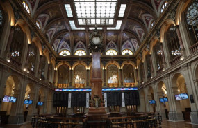 ep interior del palacio de la bolsa a 21 de octubre de 2021 en madrid espana