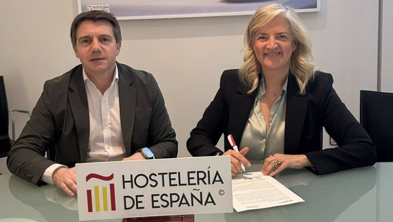 ep jose almeida presidente de hosteleria de espana y matilde garcia duarte presidenta de la ep jose almeida presidente de hosteleria de espana y matilde garcia duarte presidenta de la
