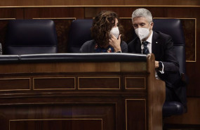 ep la ministra de hacienda maria jesus montero y el ministro de interior fernando grande marlaska
