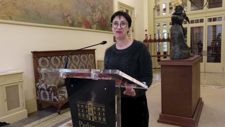 La portavoz del PSIB, Sílvia Cano. | EUROPA PRESS ep la portavoz del psib silvia cano